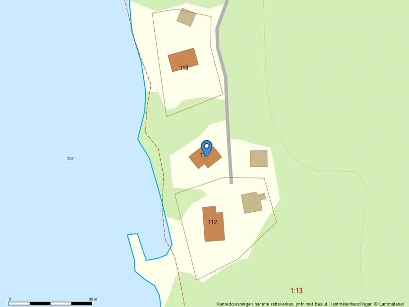 Fritidshus, Mörkö 111, Grönahög