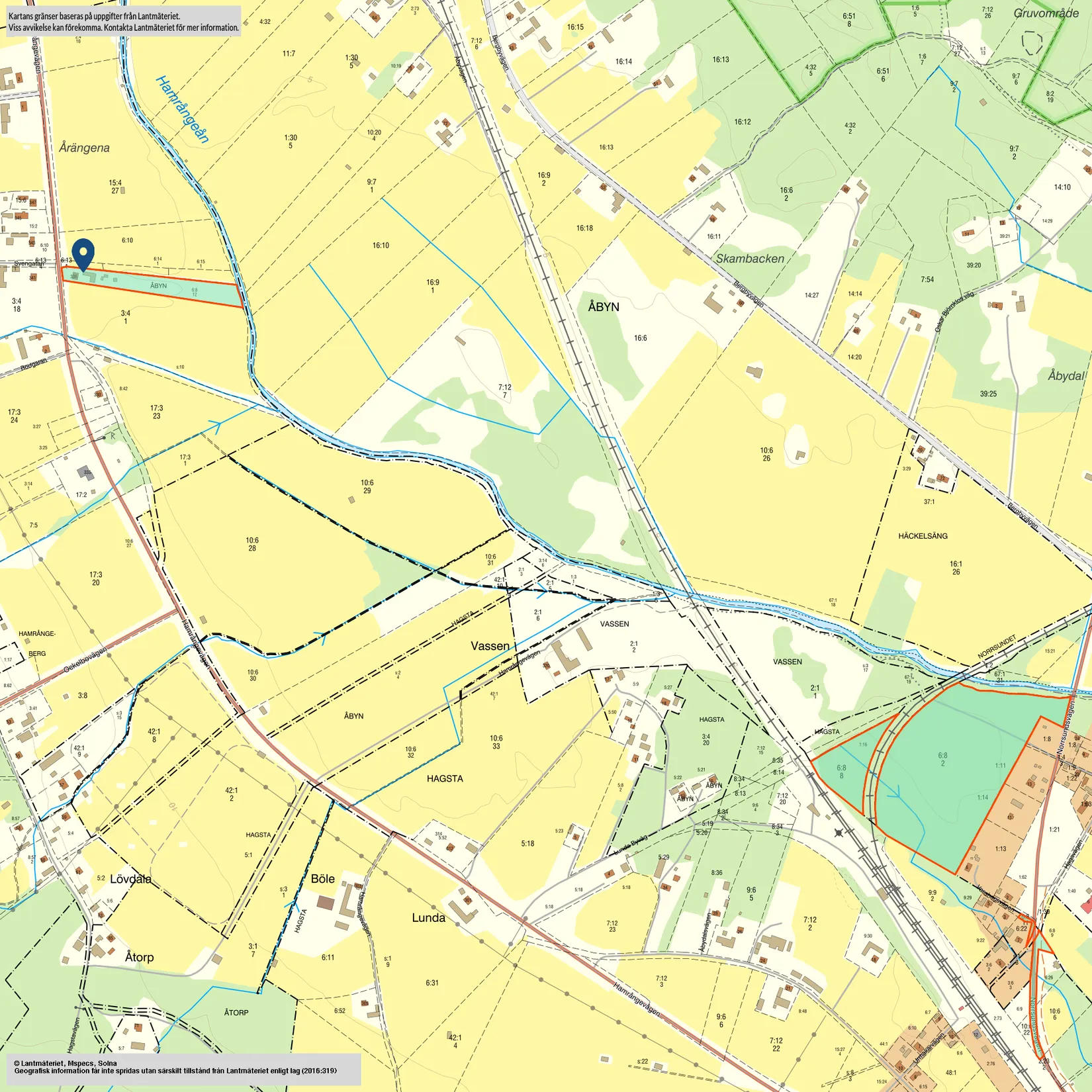 Gård/Skog, Hamrångevägen 336, Hamrånge, Gävle