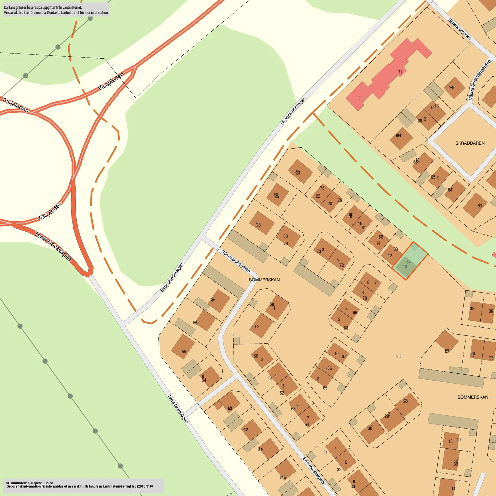 Villa, Västra Sömmerskestigen 10, Visby - Terra Nova, Gotland
