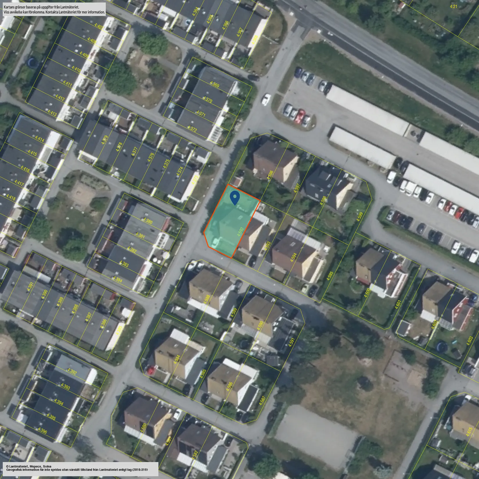 Radhus, Oxdansvägen 1, Brunna, Upplands-Bro