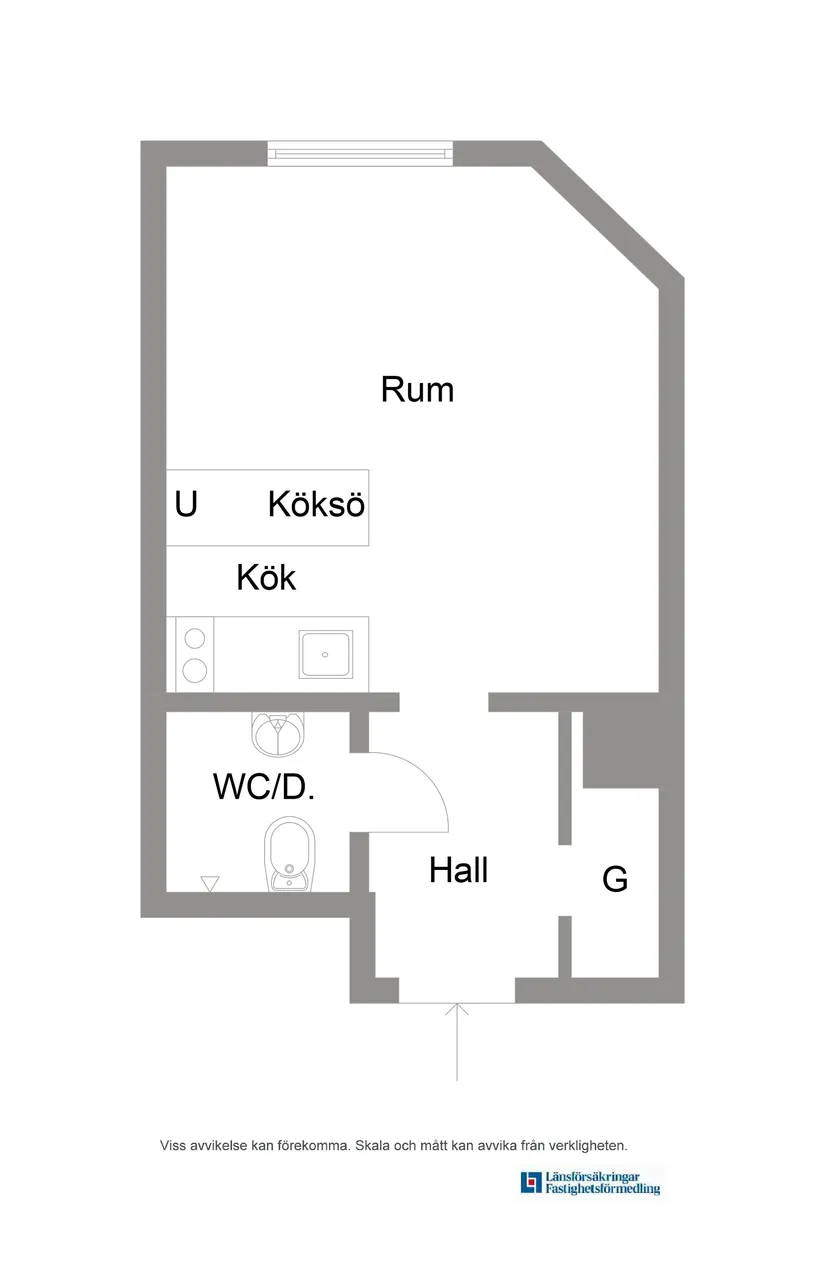 Bostadsrätt, Bondebacken 15, Västermalm, Västerås