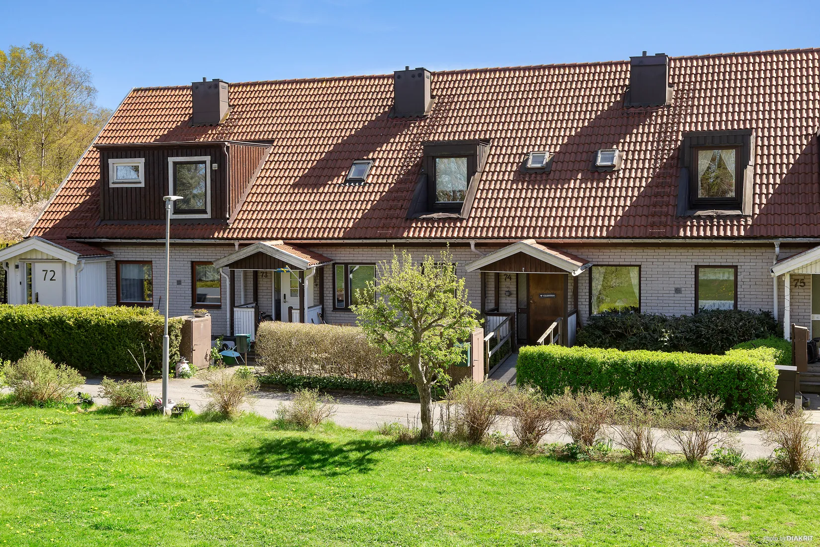 Villa, Radhus, Almhöjdsvägen 74, Tuve, Göteborg
