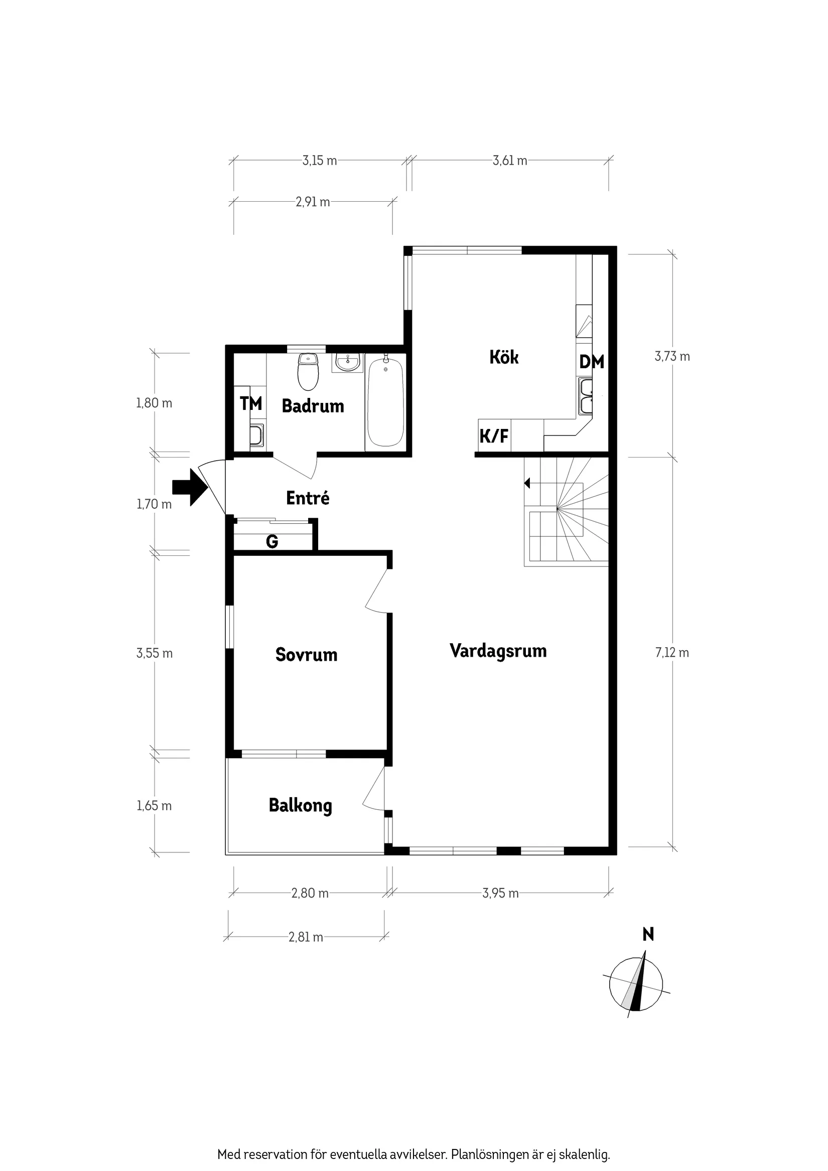 Bostadsrätt, Ryttarvägen 2, Nytorpshöjd, Stenungsund