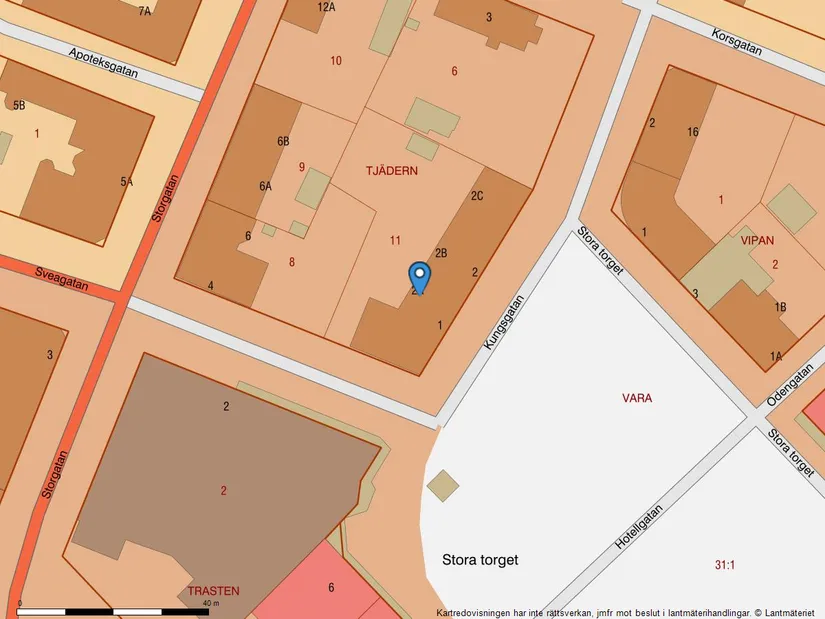 Bostadsrätt, Sveagatan 2A, Vara - Centralt, Vara