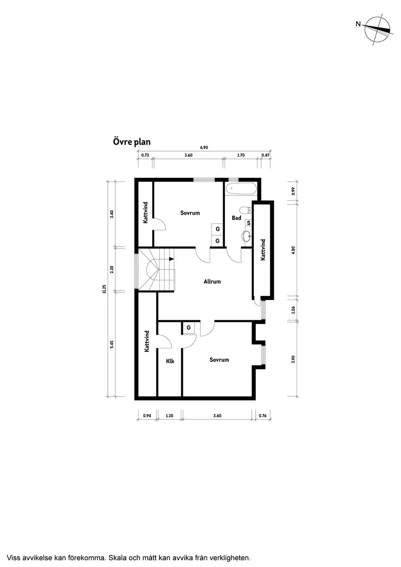 Villa, Radhus, Håkansgårdsgatan 15, Varla, Kungsbacka