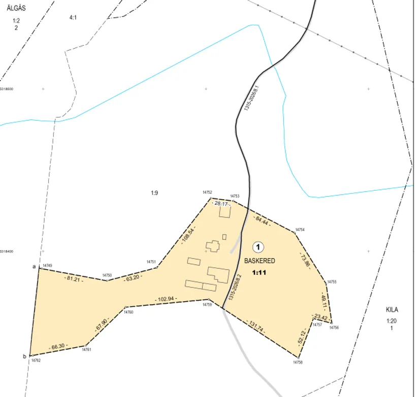 Gård/Skog, Baskered 110, Hylte