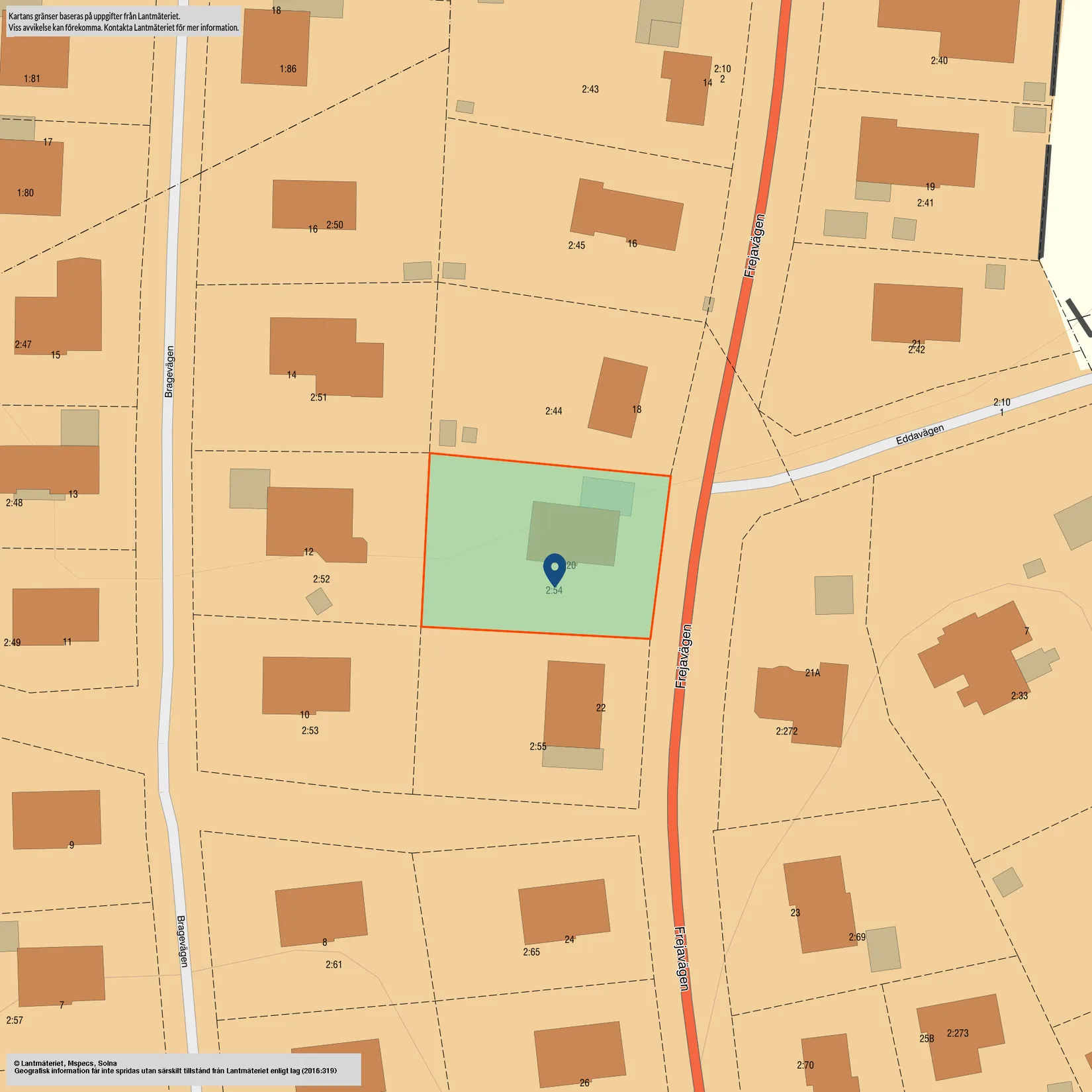 Villa, Frejavägen 20, Odenslunda, Upplands Väsby