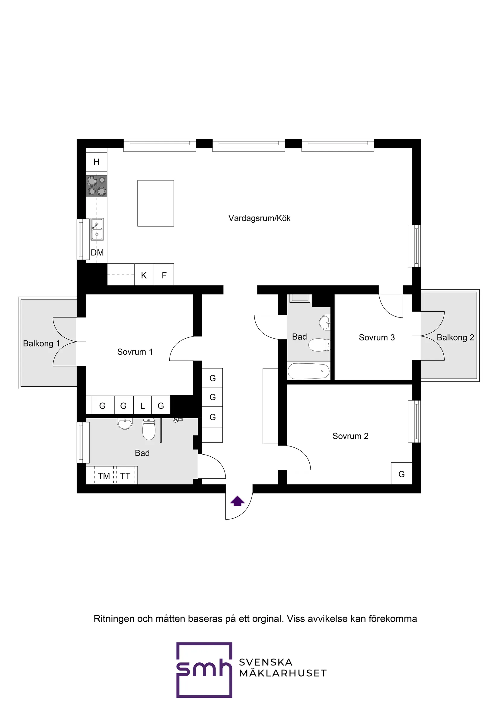 Bostadsrätt, Follingbogatan 28, Bromma / Beckomberga, Stockholm