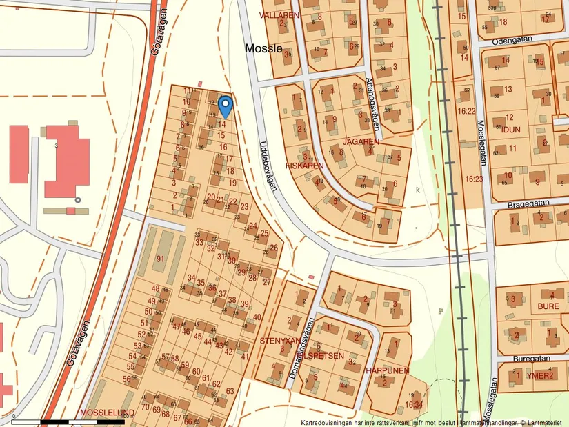 Villa, Mosslelundsgränd 13, Mossle, Värnamo