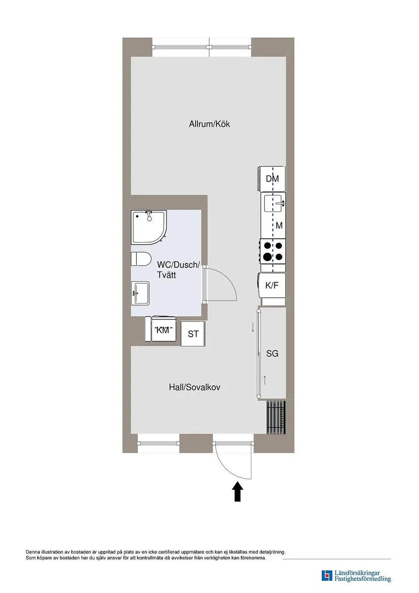 Bostadsrätt, Kunskapslänken 98, Vallastaden , Linköping