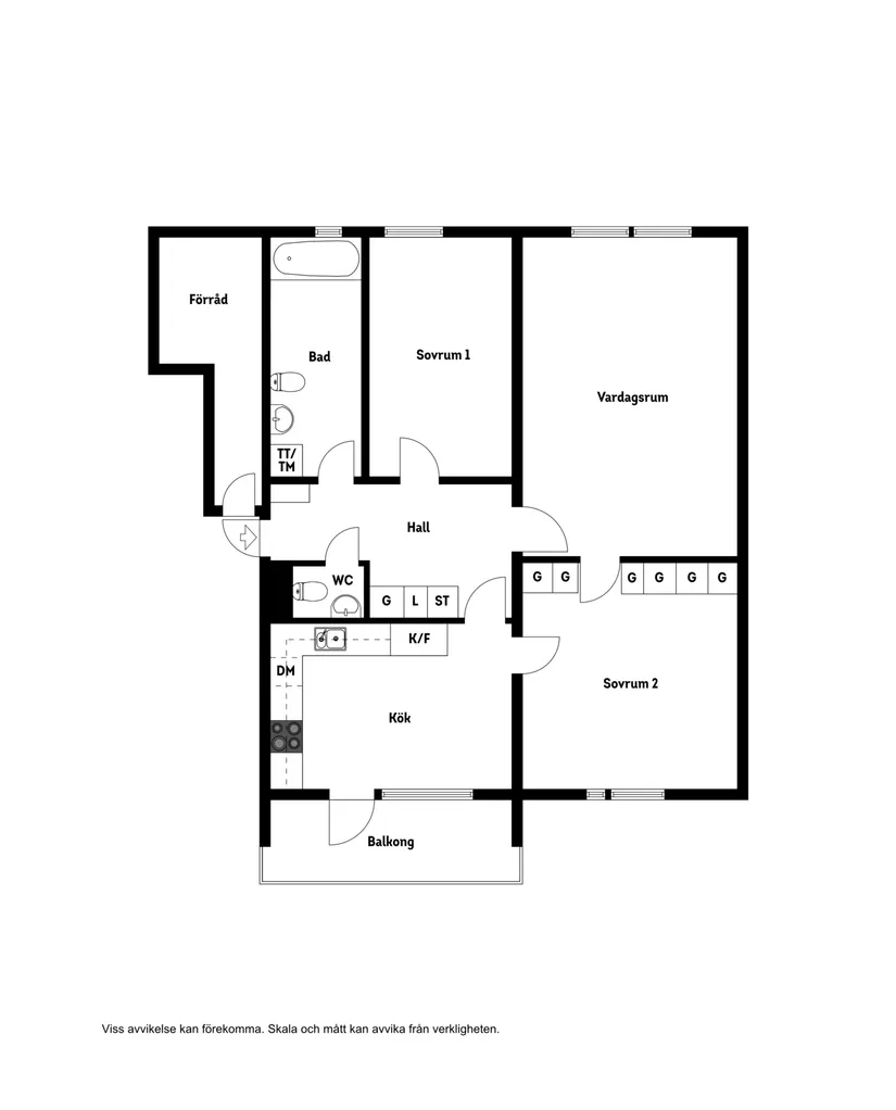Bostadsrätt, Linvägen 6, 2 tr, Hallunda, Botkyrka