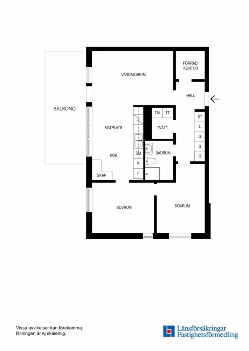 Bostadsrätt, Sörmlandsvägen 8, Edsängen, Sollentuna