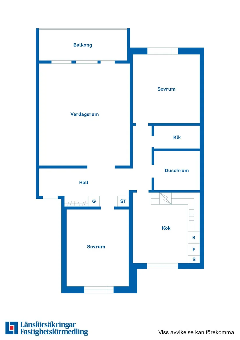 Bostadsrätt, Kvarngärdesgatan 7C, Söder, Eskilstuna
