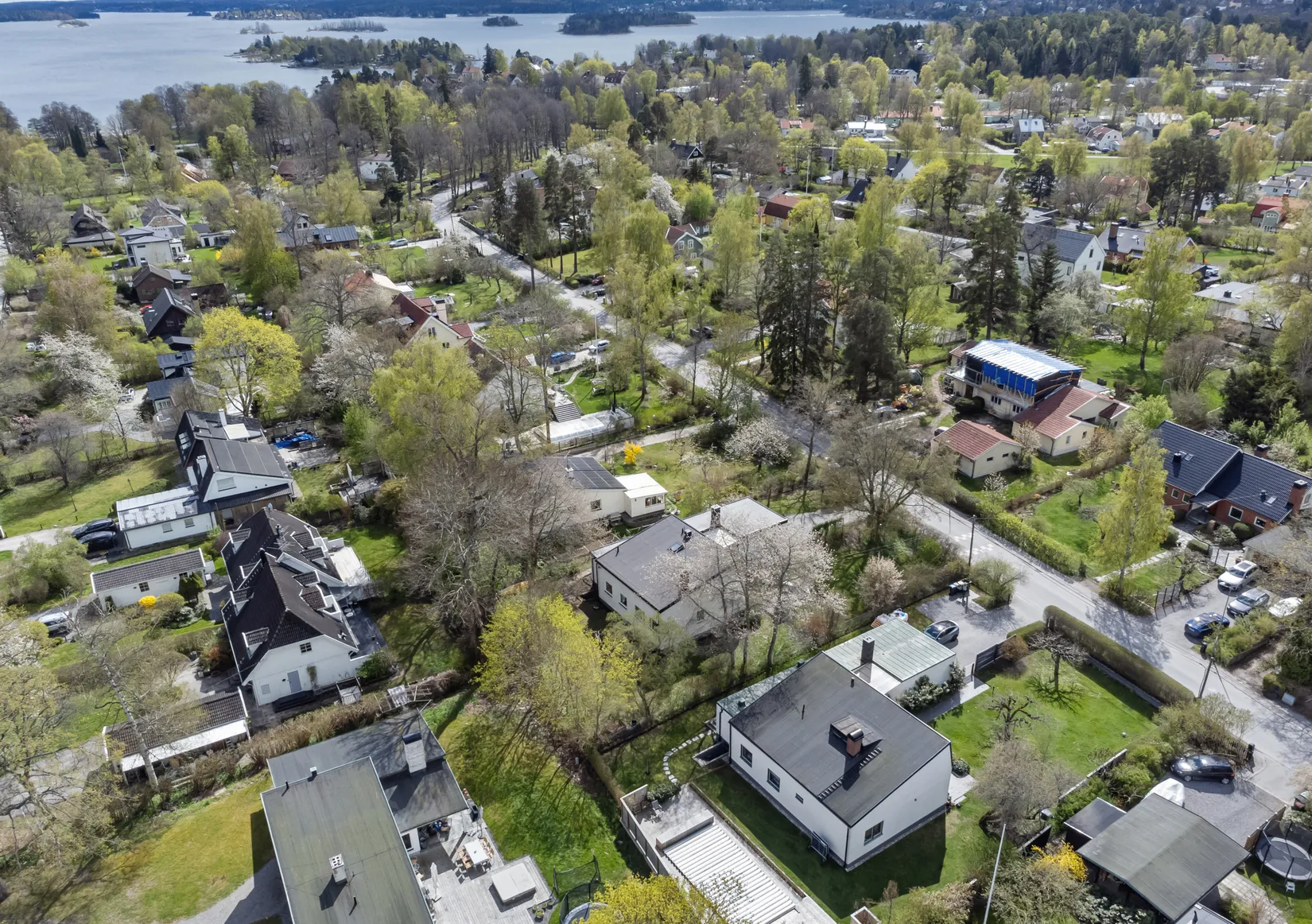 Villa, Parkvägen 56A, Näsbypark Sjösidan, Täby