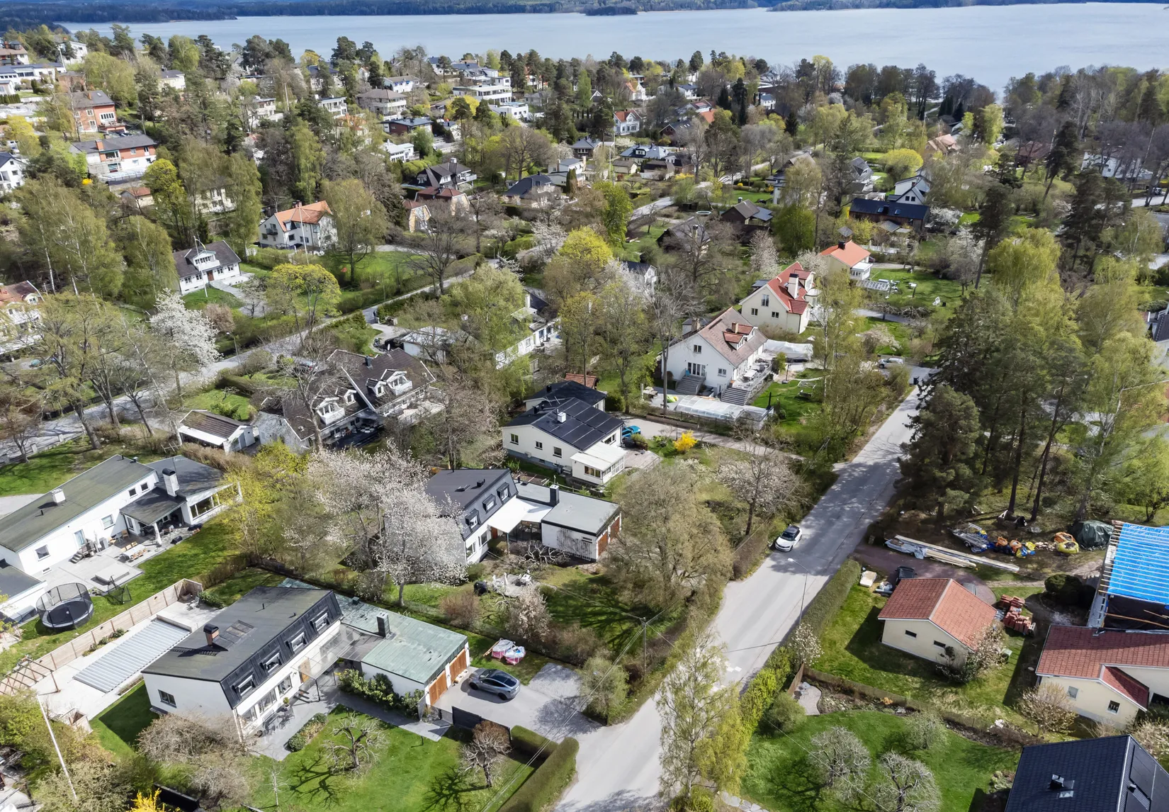 Villa, Parkvägen 56A, Näsbypark Sjösidan, Täby