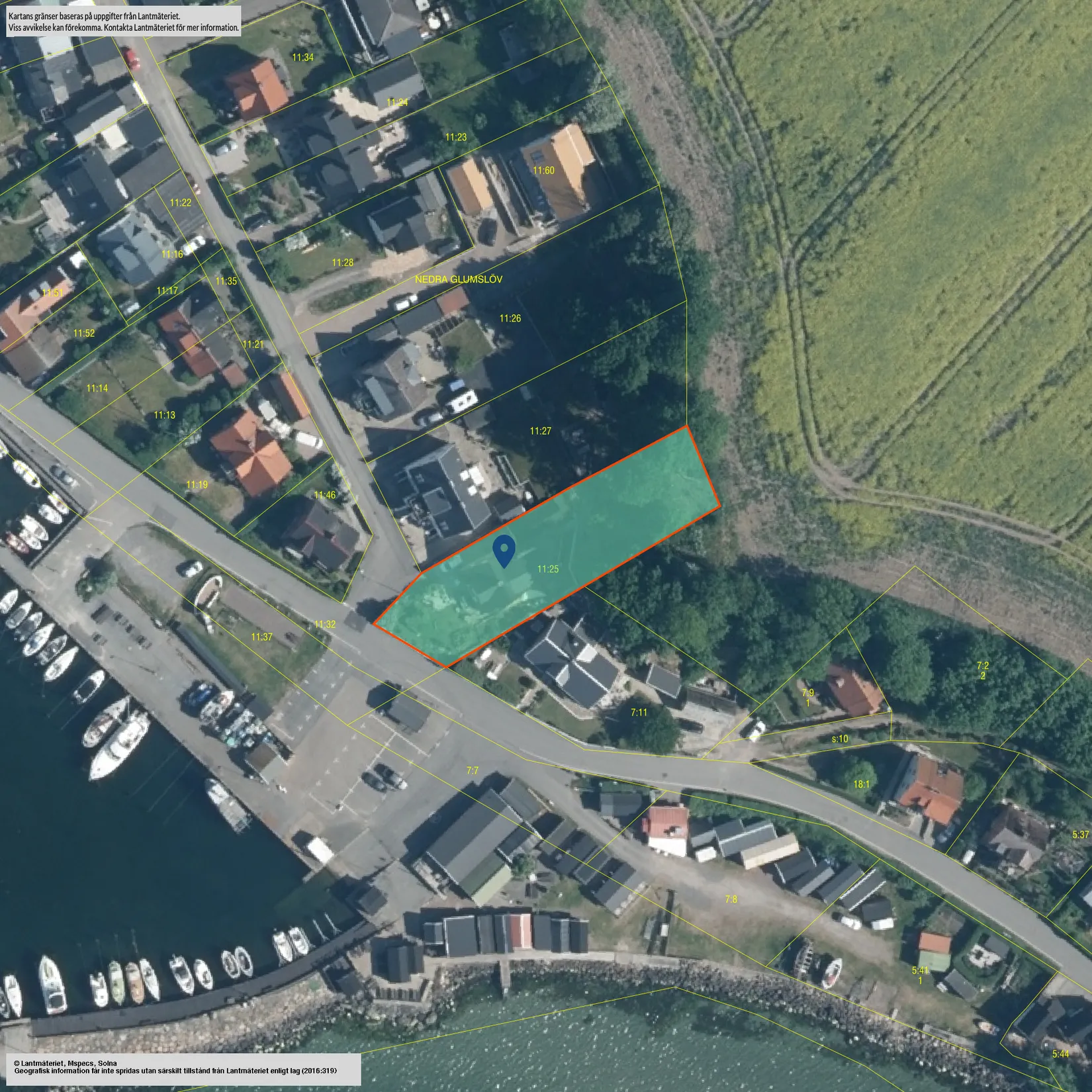 Villa, Lybecks väg 2, Ålabodarna, Landskrona