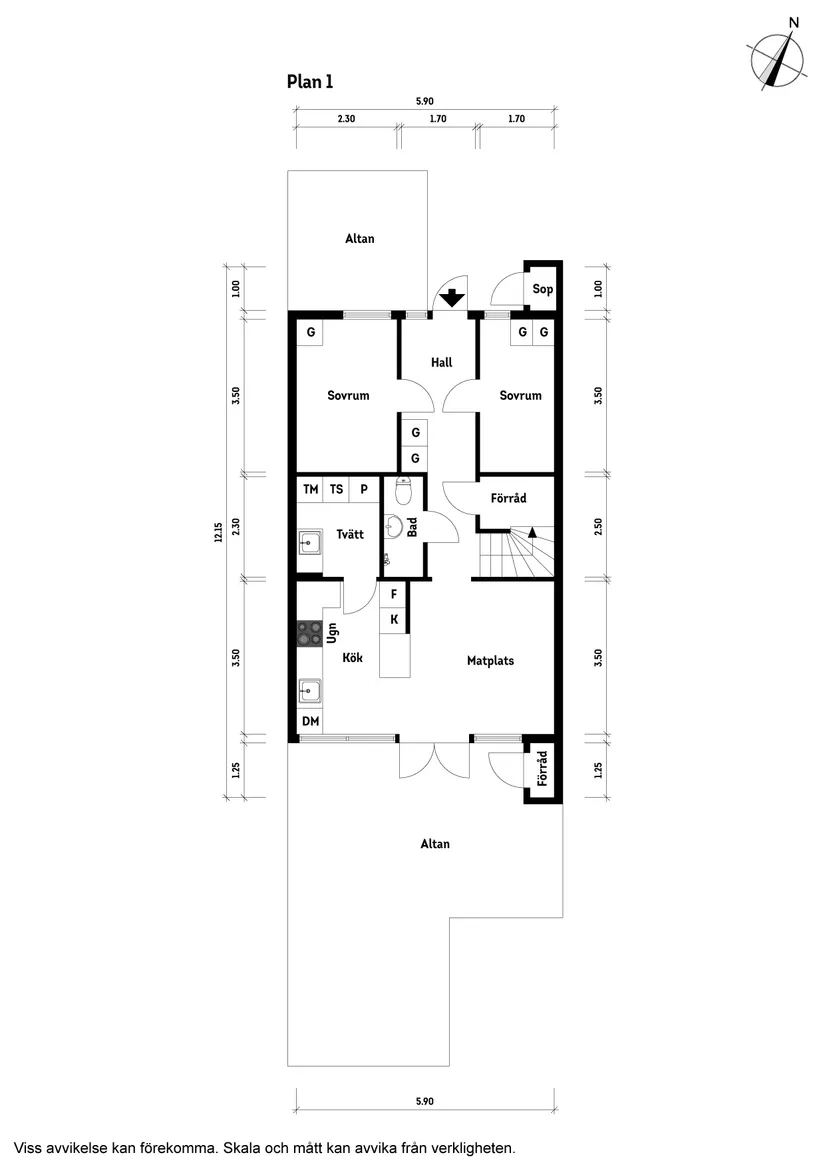 Villa, Radhus, Lekstorpsvägen 66A, Gråbo, Lerum