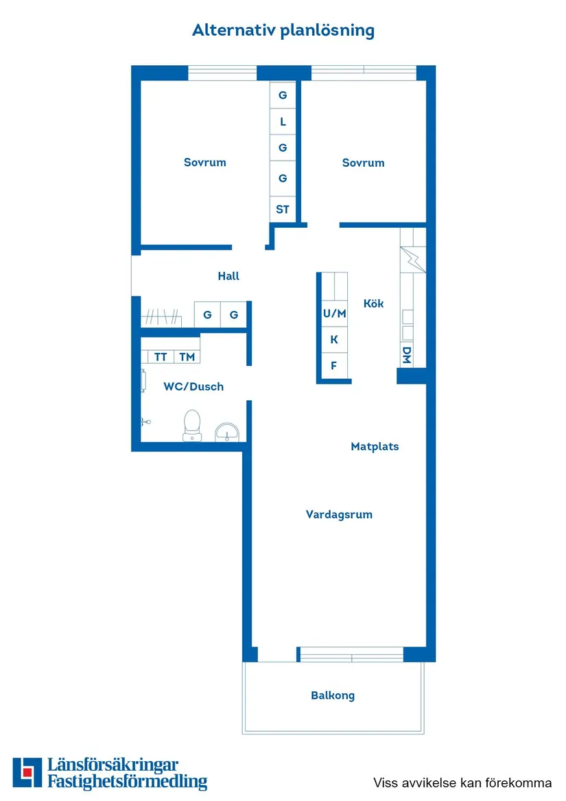 Bostadsrätt, Södra Kyrkogatan 27A, Centrum, Borås