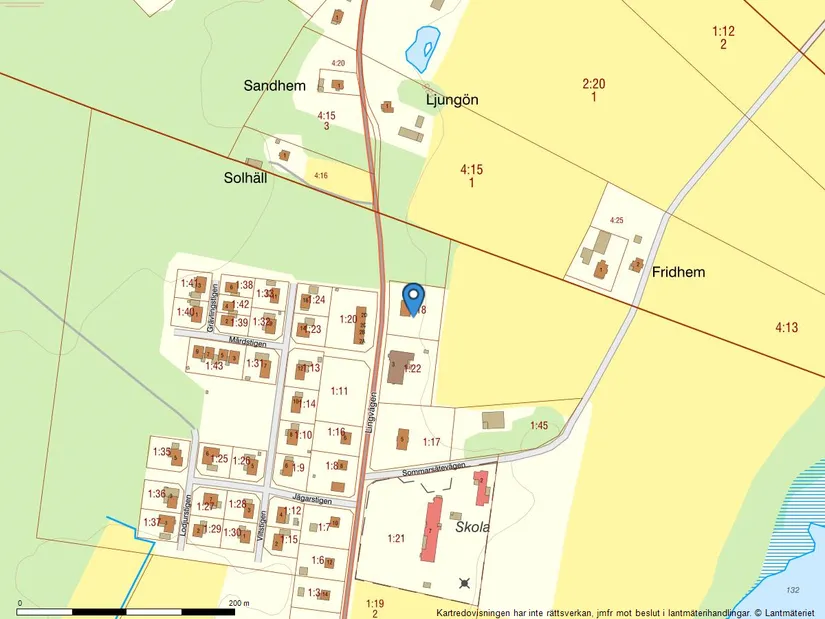 Villa, Lingvägen 1, Södra Ljunga, Ljungby