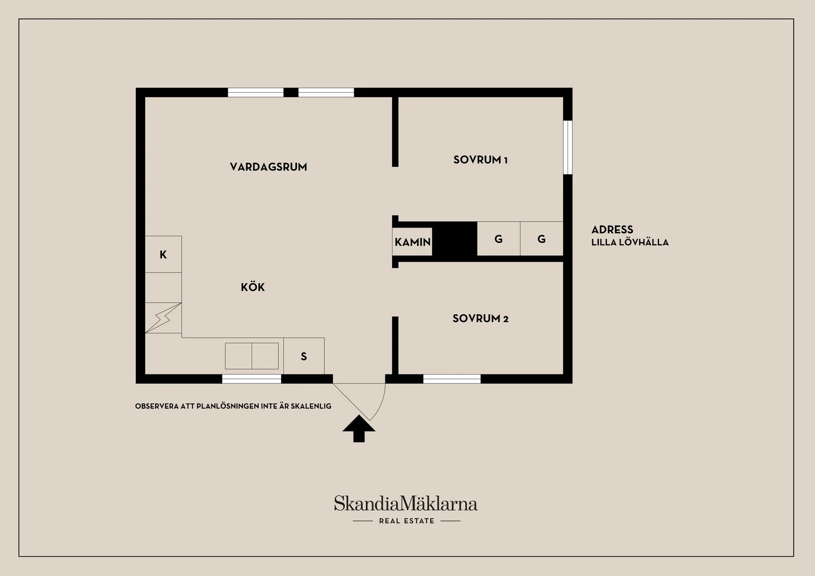 Fritidshus, Lilla Lövhälla 1, Lilla Lövhälla, Nyköping