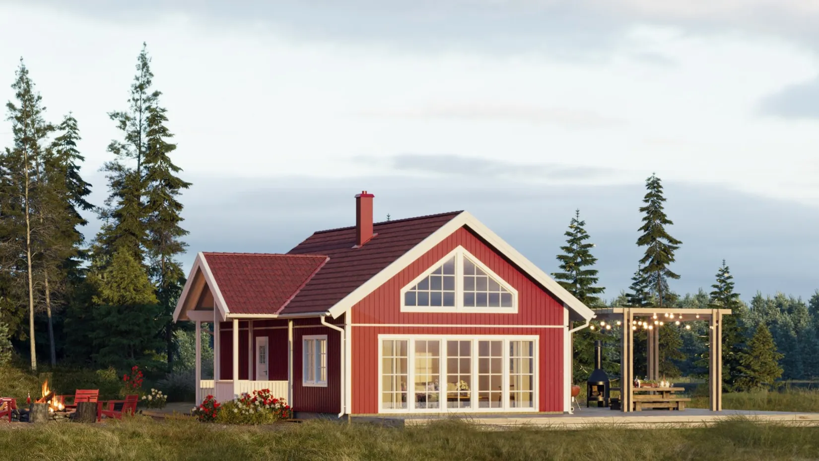 Tomt, Skogsbrynsbacken 18, Färingsö, Ekerö