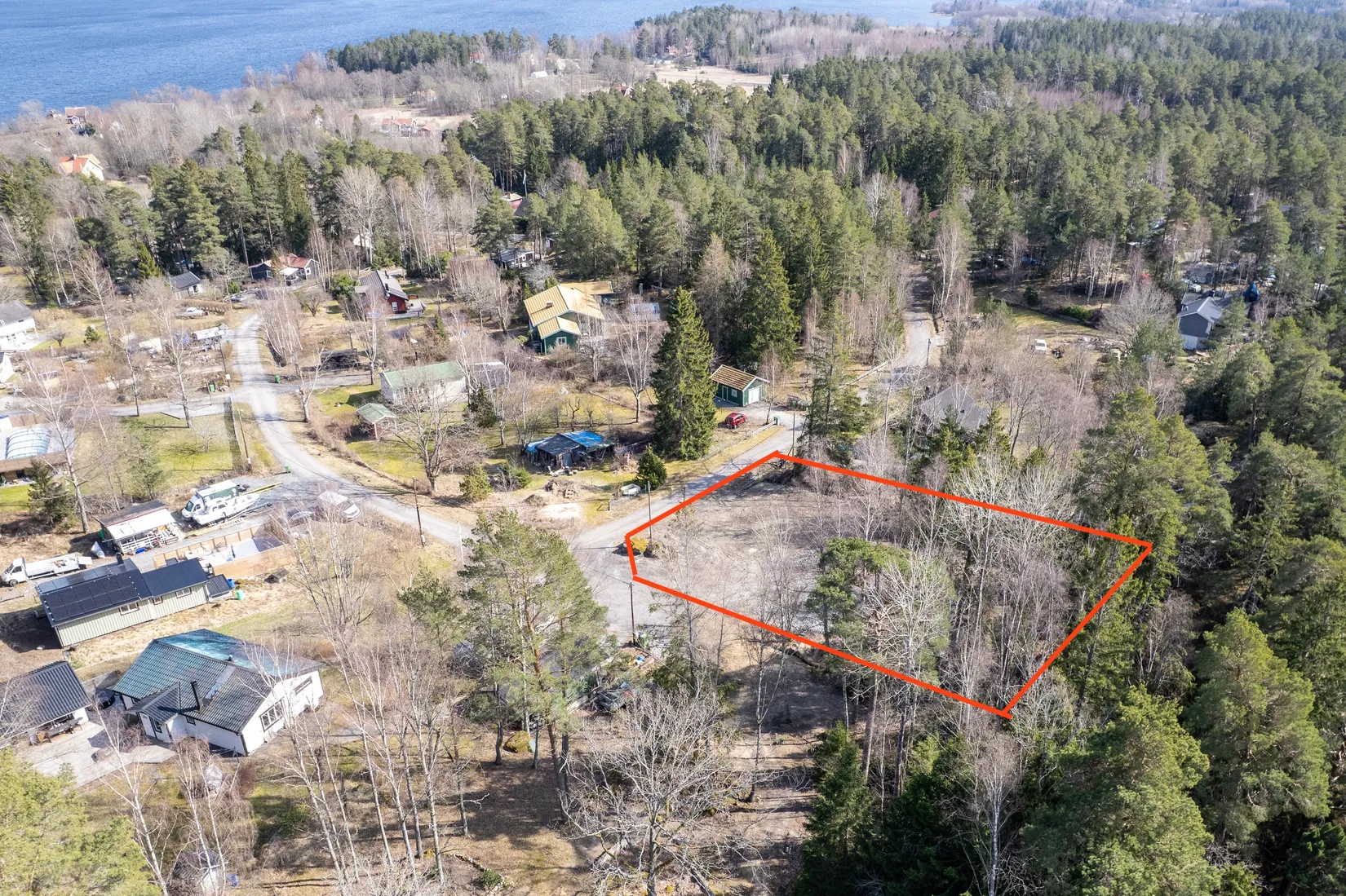 Tomt, Skogsbrynsbacken 18, Färingsö, Ekerö