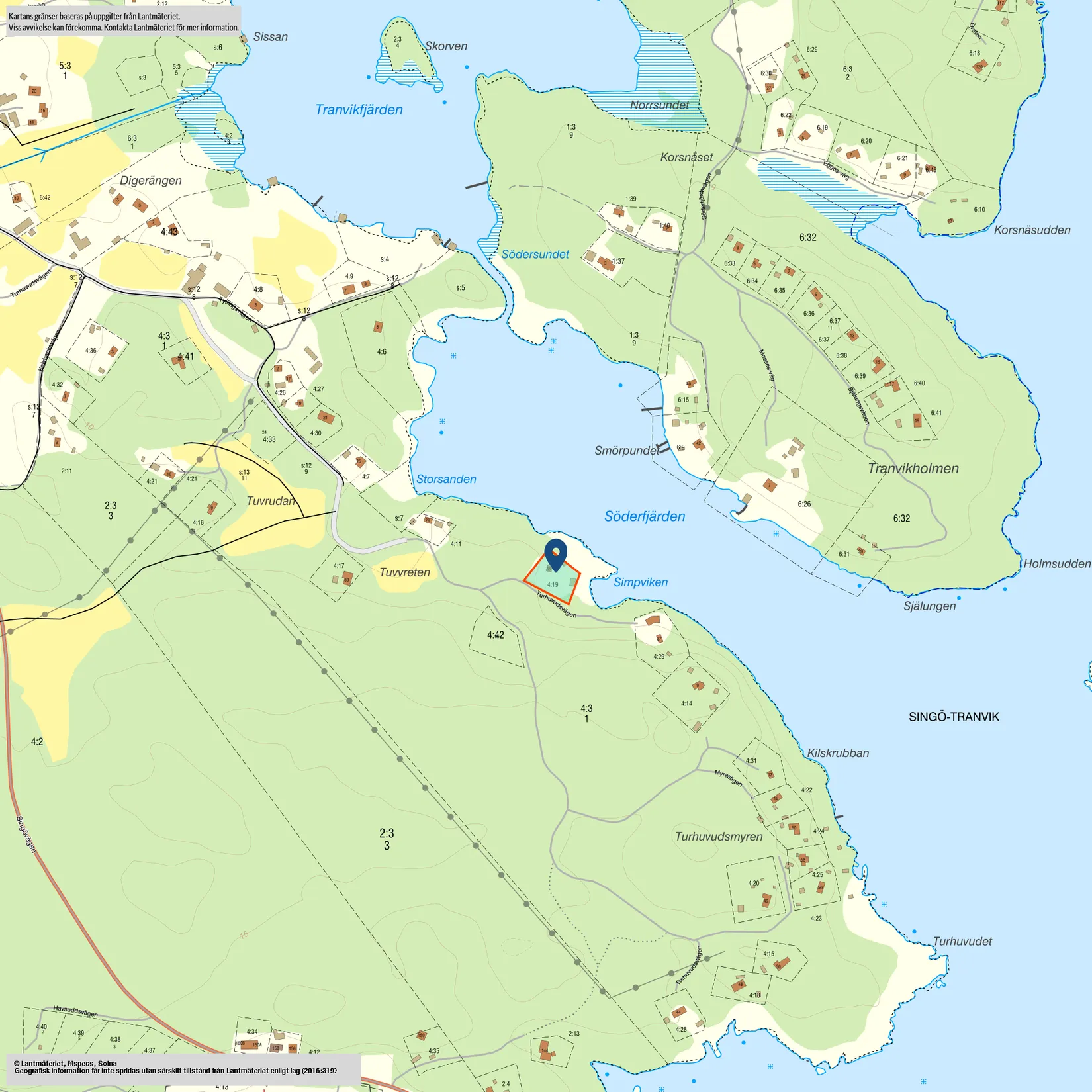 Fritidshus, Turhuvudsvägen 35, Singö, Norrtälje