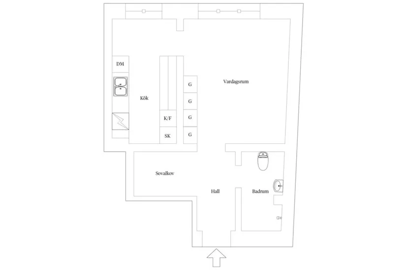 Bostadsrätt, Lasarettsgatan 2, Kungshöjd , Göteborg