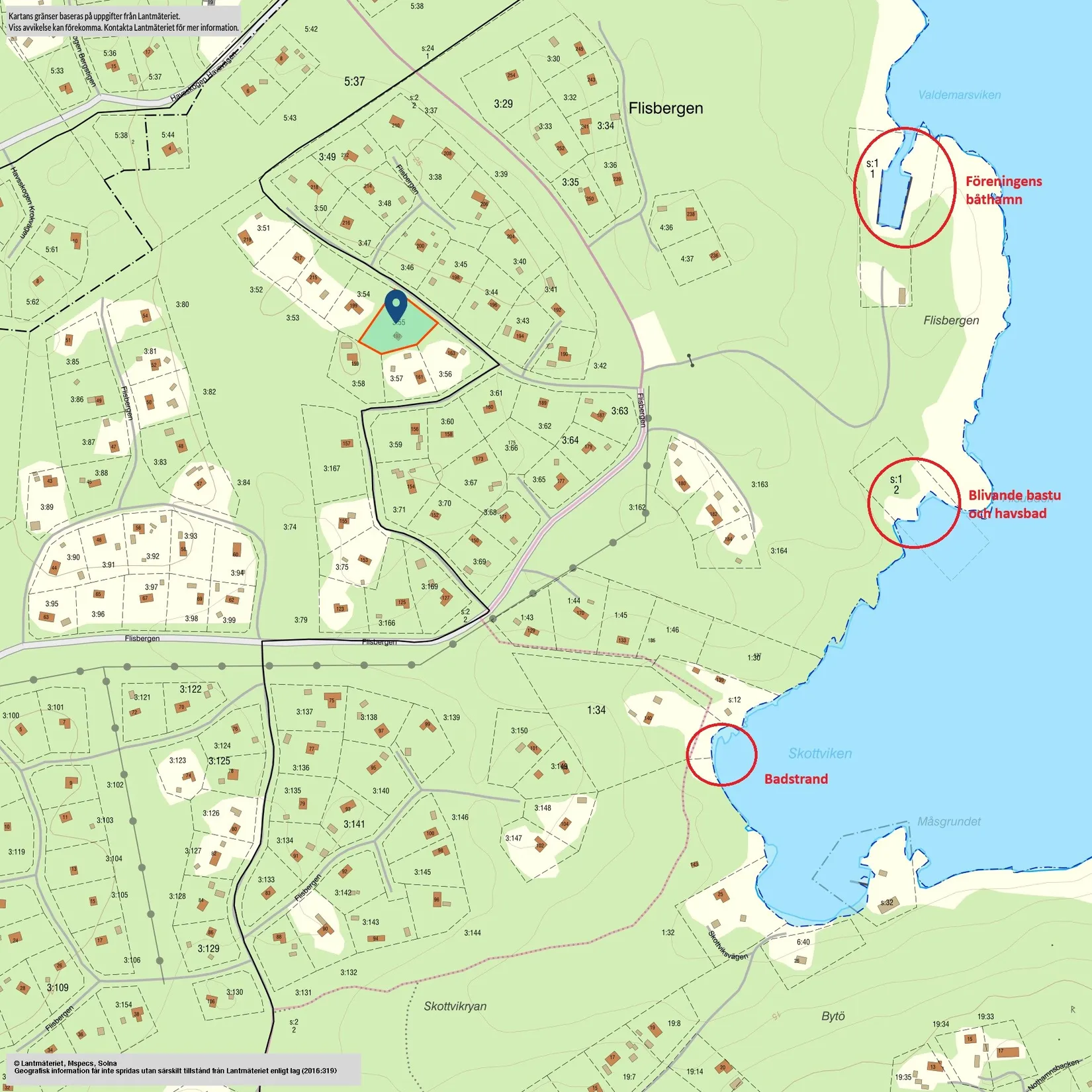 Fritidshus, Flisbergen 197, Norrtälje