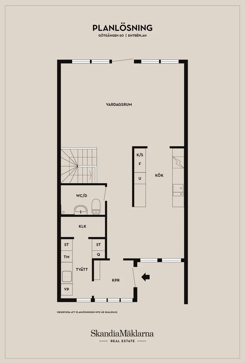 Bostadsrätt, Götgången 60, Gjuteriet, Ystad