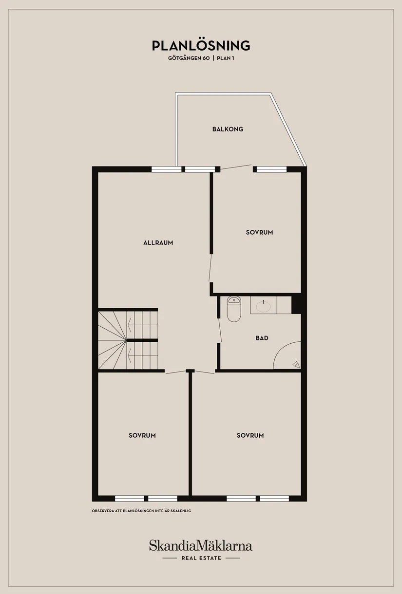 Bostadsrätt, Götgången 60, Gjuteriet, Ystad