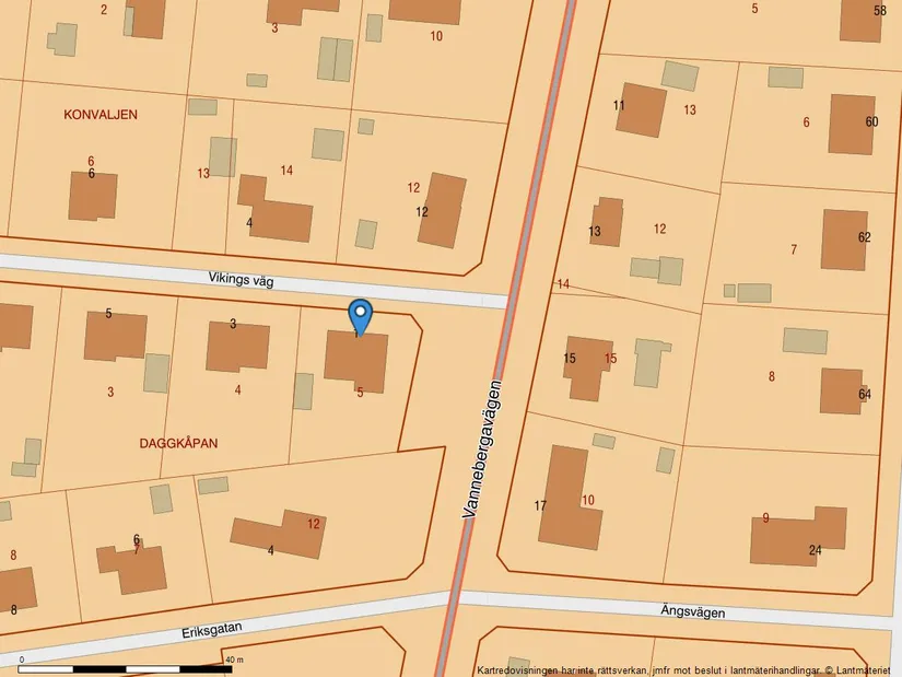 Villa, Vikings väg 1, Vinslöv, Hässleholm