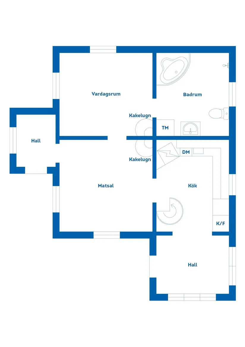 Villa, Gamla riksvägen 108, Bräkne-Hoby , Ronneby