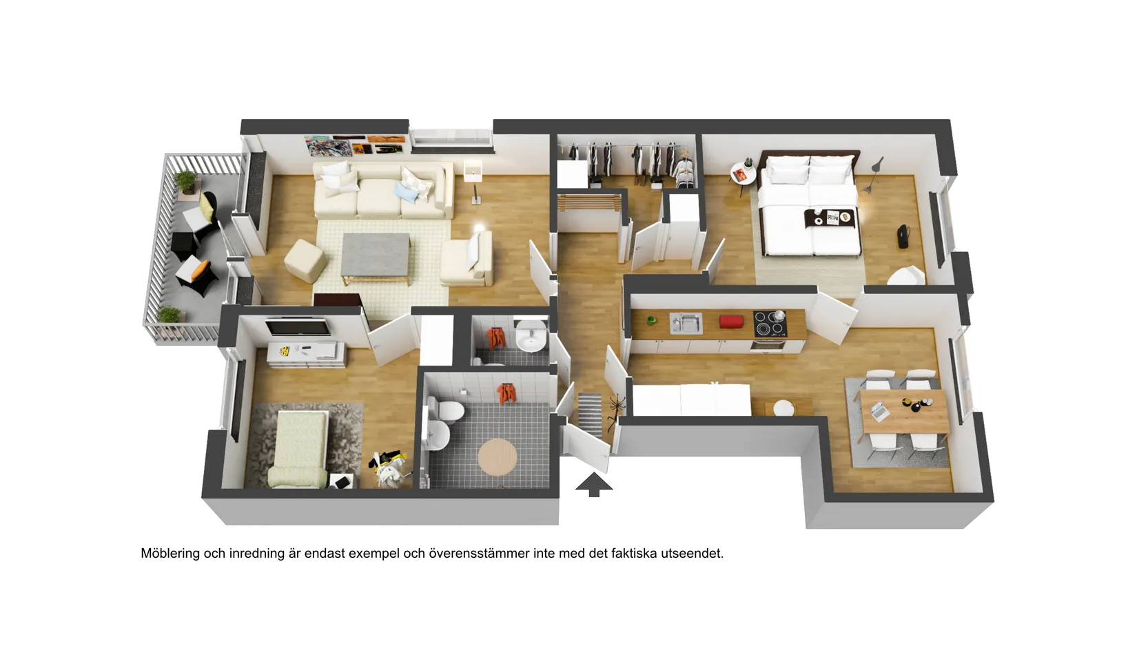 Bostadsrätt, Mariehemsvägen 27L, Mariehem, Umeå