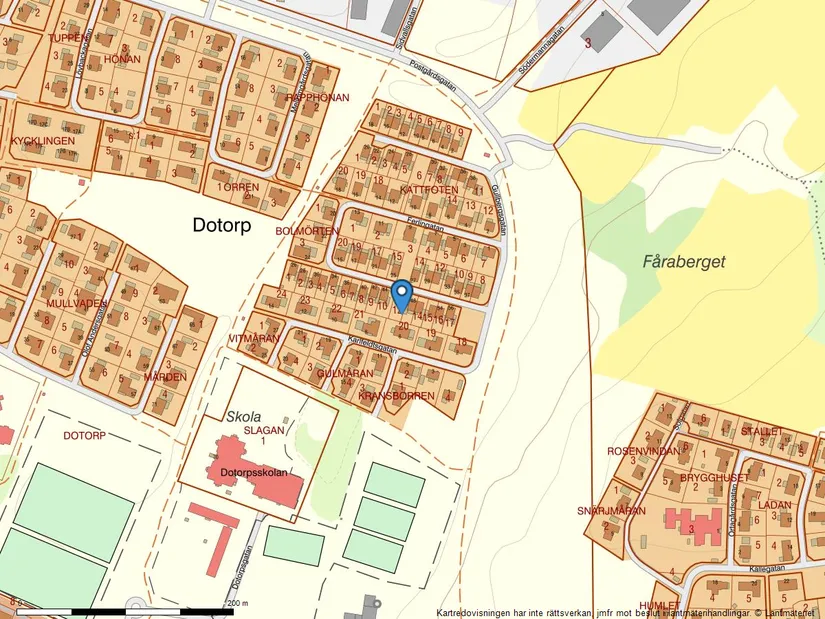 Villa, Ferlingatan 46, Dotorp, Falköping