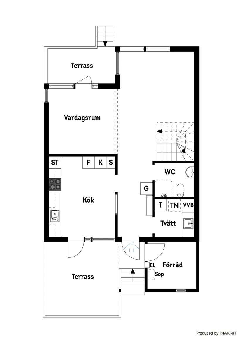 Villa, Radhus, Tallåsstigen 9, Danvik, Oxelösund
