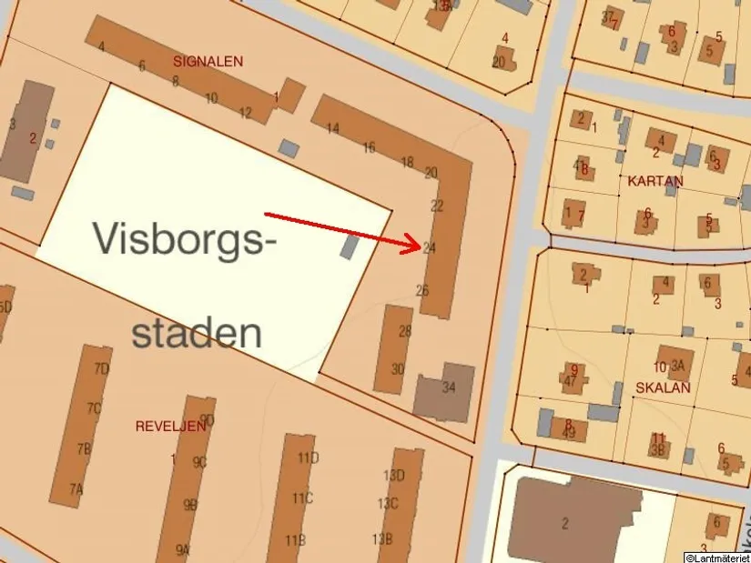 Bostadsrätt, Stenkumlaväg 24, Visby - Söder, Gotland