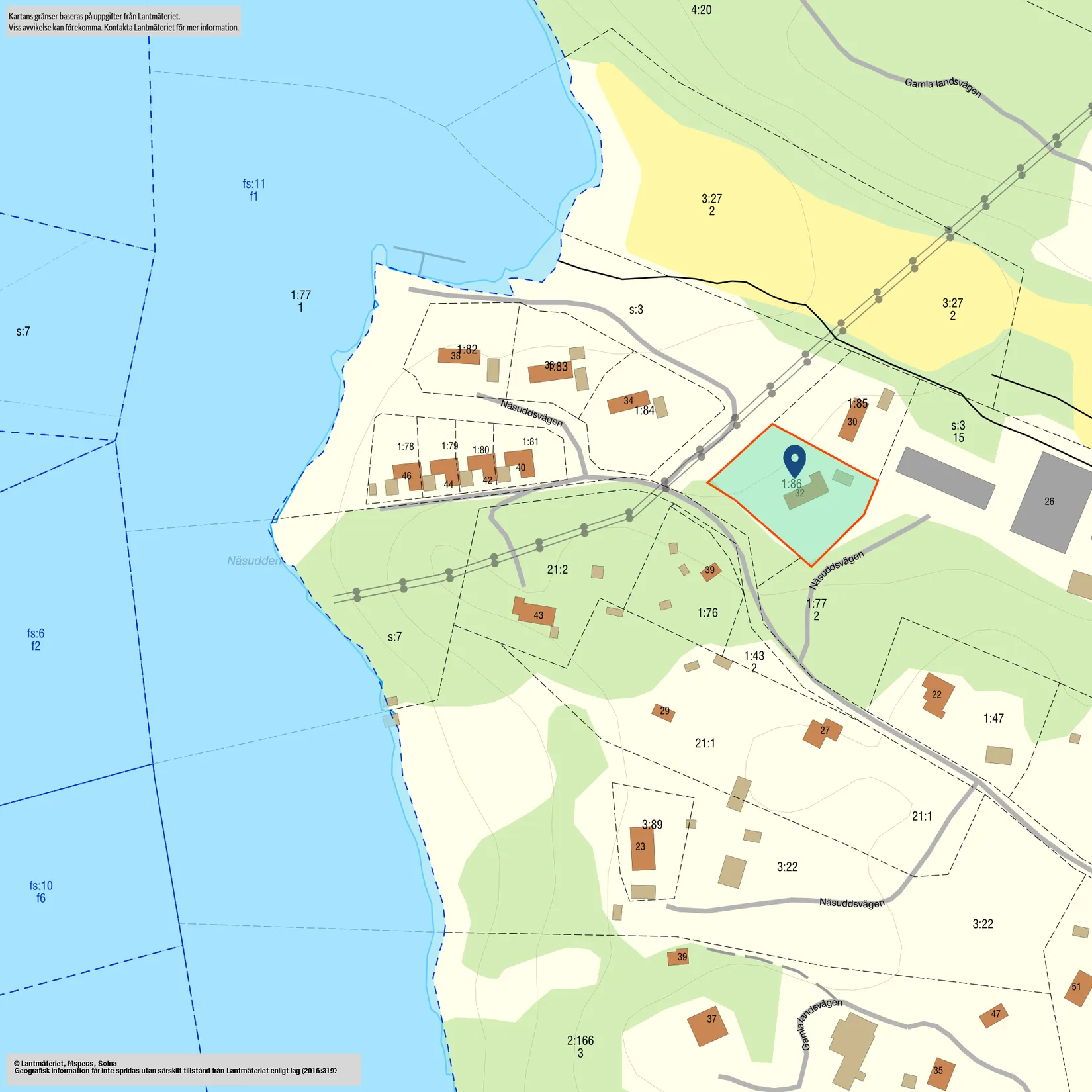 Fritidshus, Näsuddsvägen 32, Grisslehamn, Norrtälje