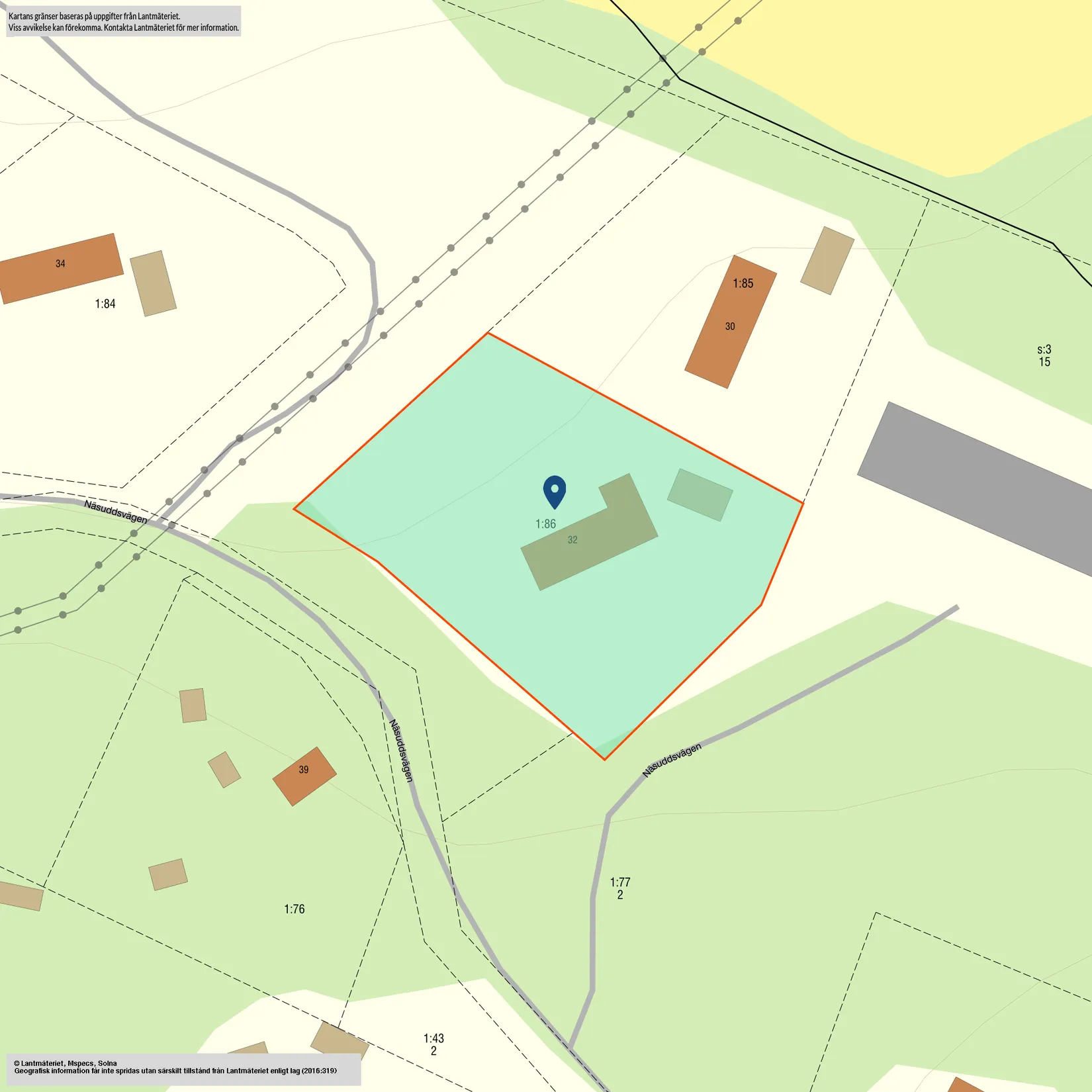 Fritidshus, Näsuddsvägen 32, Grisslehamn, Norrtälje