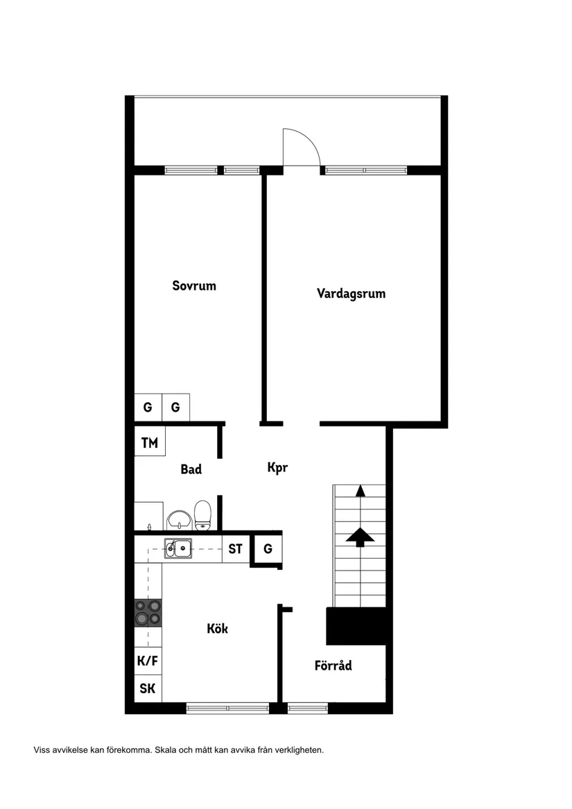Bostadsrätt, Herlitzgatan 21, Klintehamn, Gotland