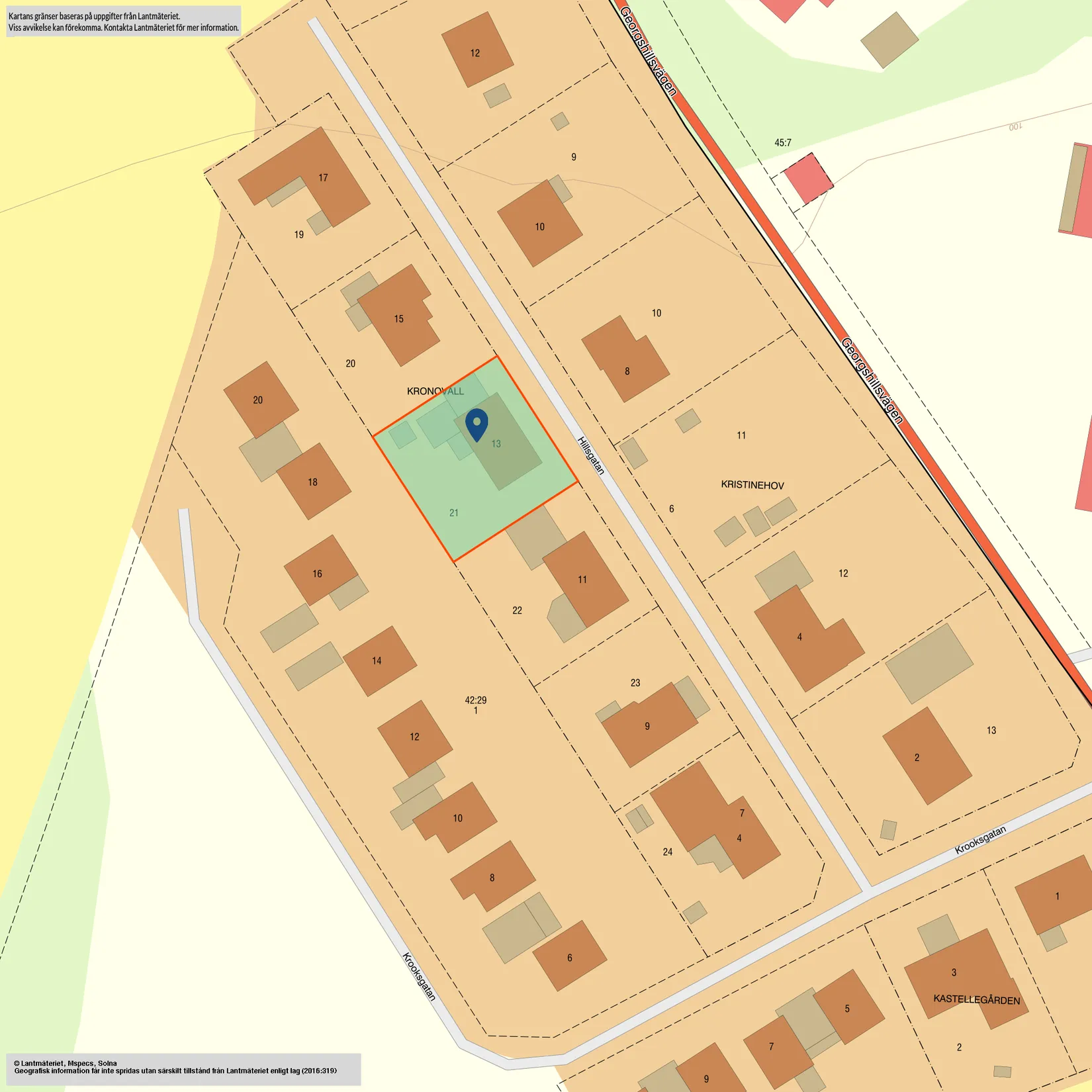 Villa, Hillsgatan 13, Hörby