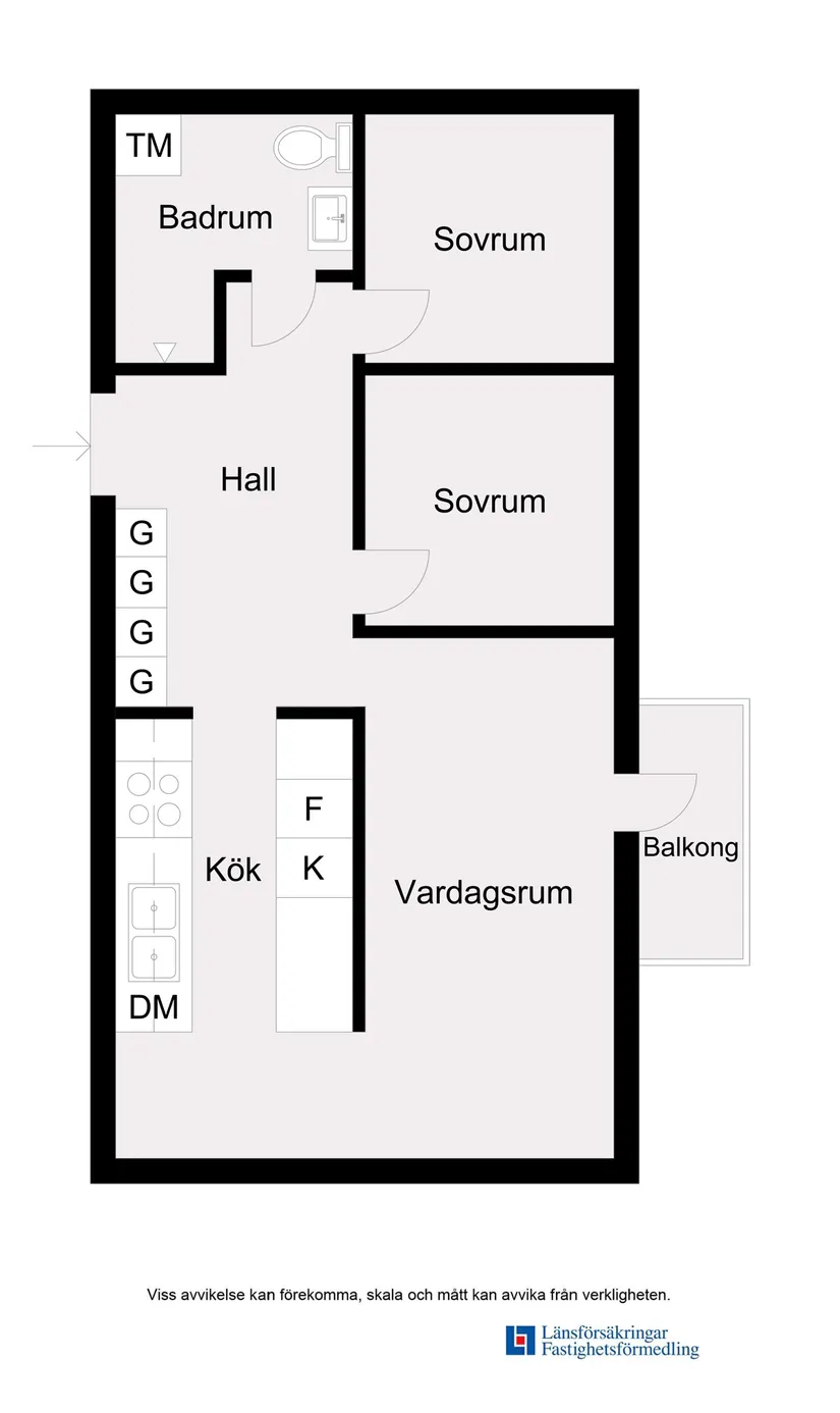 Bostadsrätt, Rosersbergsvägen 31, Rosersberg, Sigtuna