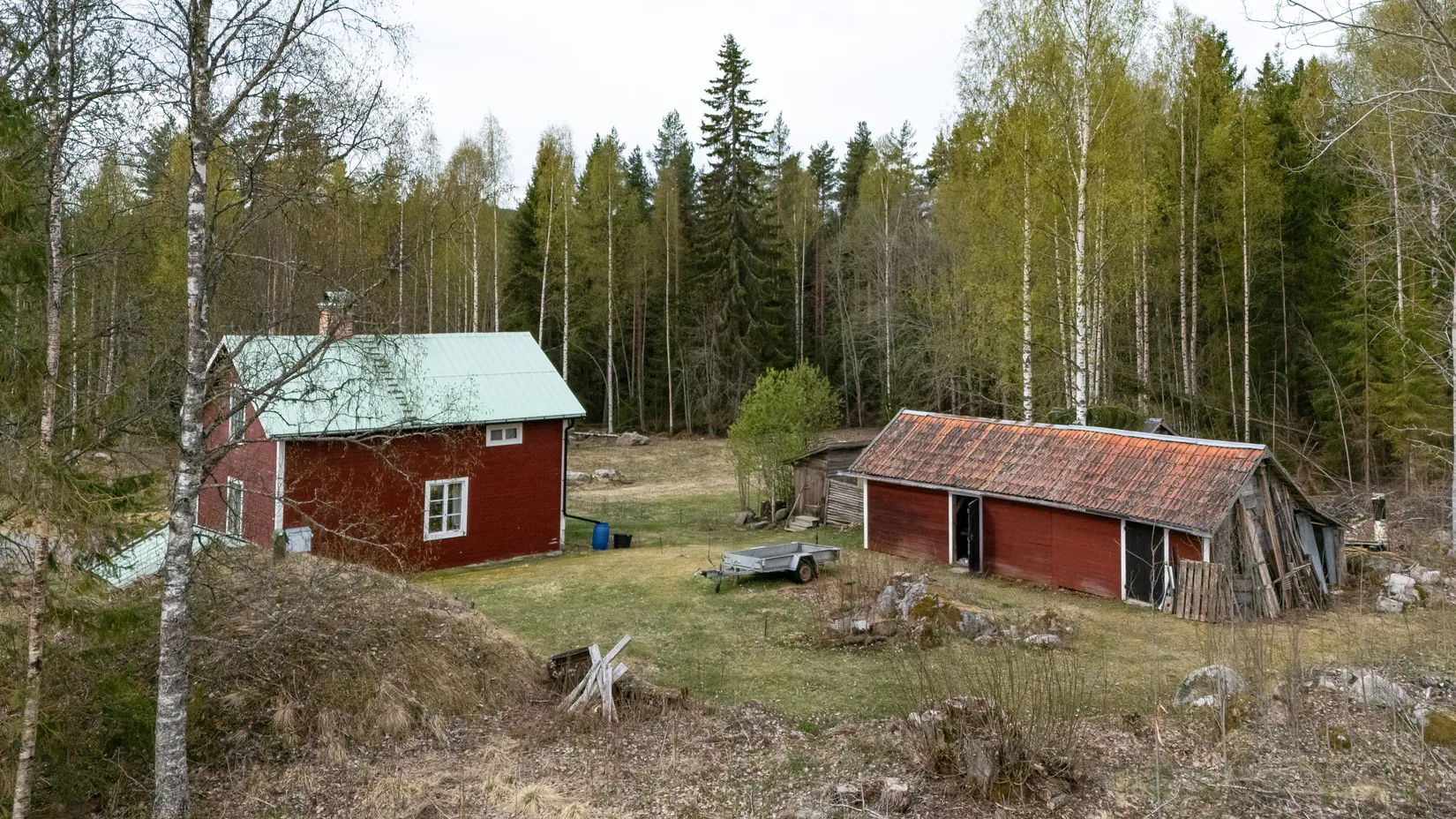 Fritidshus, Hovra Inibyvägen 34 & 54, Färila, Korskrogen, Ljusdal
