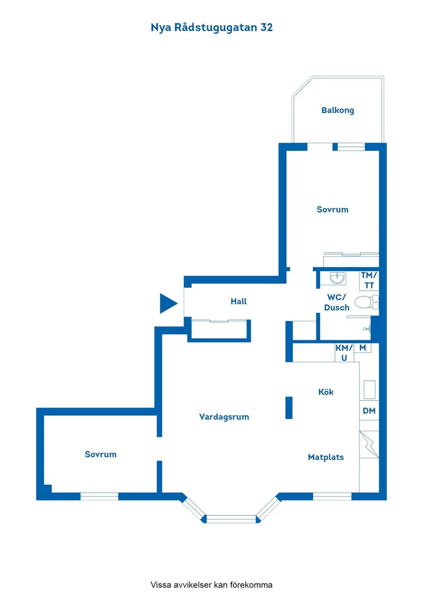 Bostadsrätt, Nya Rådstugugatan 32, Centralt, Norrköping