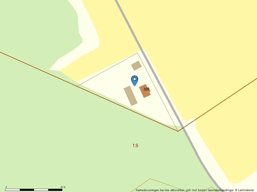 Fritidshus, Långruddu 509, Vendel, Tierp