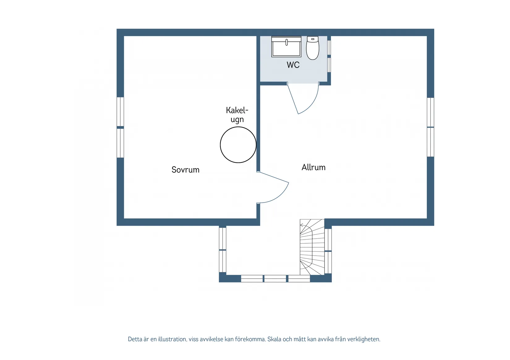 Fritidshus, Långruddu 509, Vendel, Tierp