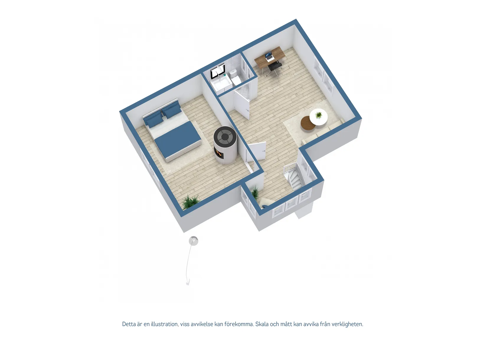 Fritidshus, Långruddu 509, Vendel, Tierp