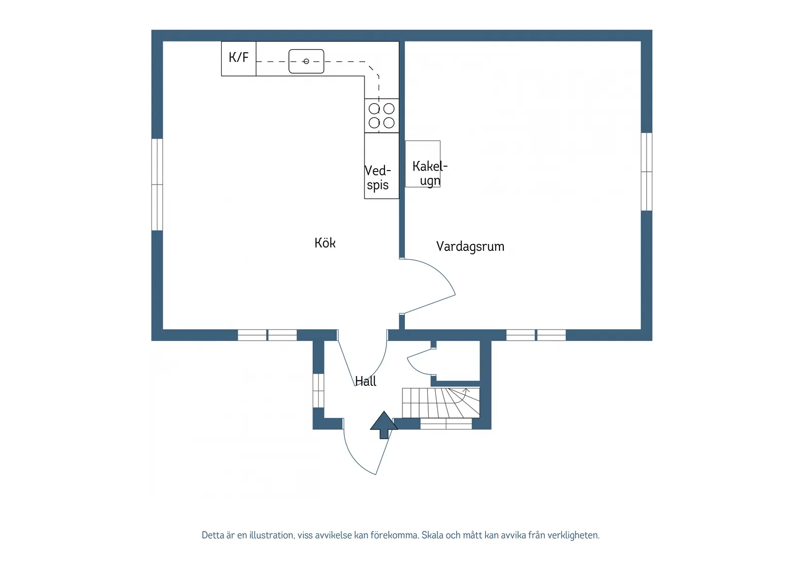 Fritidshus, Långruddu 509, Vendel, Tierp