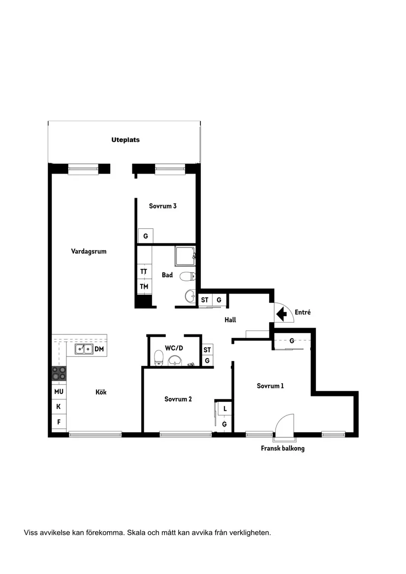 Bostadsrätt, Järfällavägen 96B, Jakobsberg, Järfälla