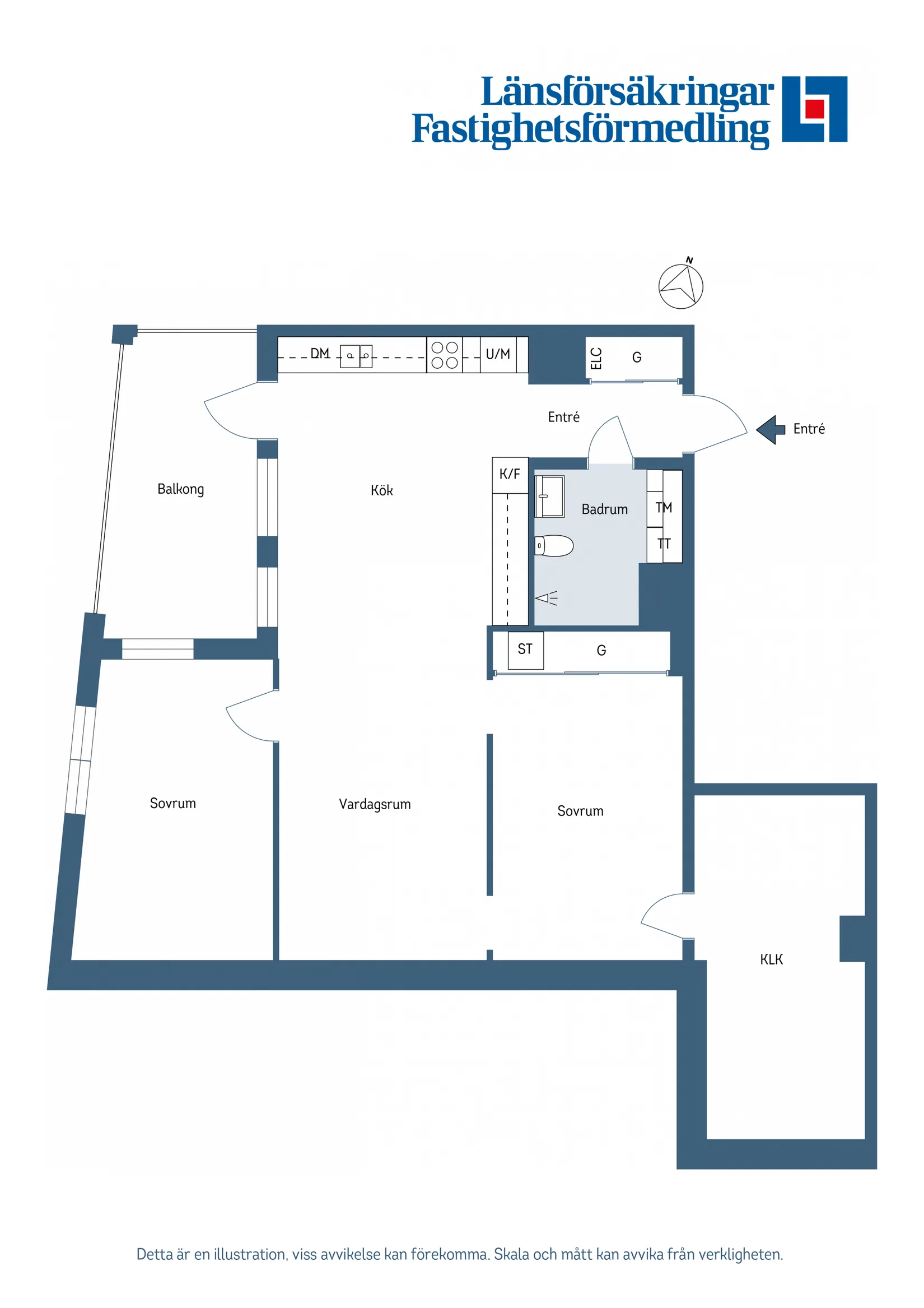 Bostadsrätt, Mjölnarvägen 8A, 5 tr, Kvarnholmen, Nacka